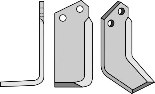 Blade 180x80mm, left
