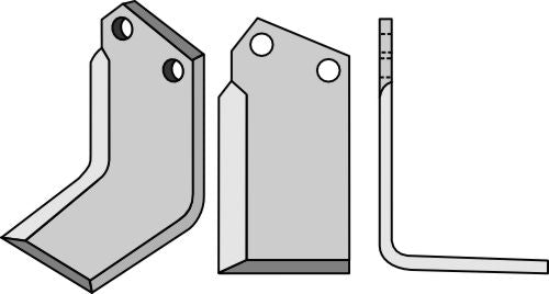 Blade 200x105mm, right