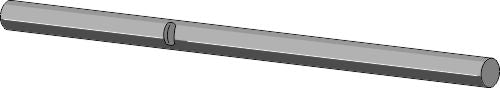 Rotor tine Ø32