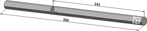 Rotor tine Ø32