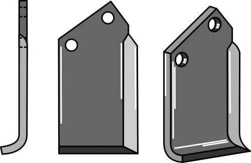 Blade 170x80mm, left