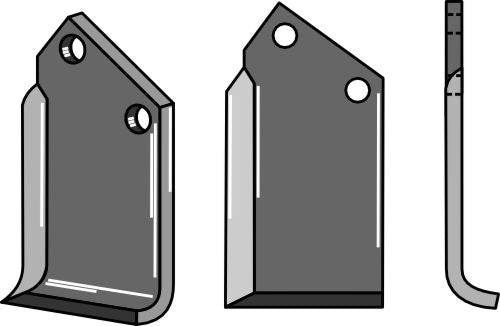 Blade 170x80mm, right