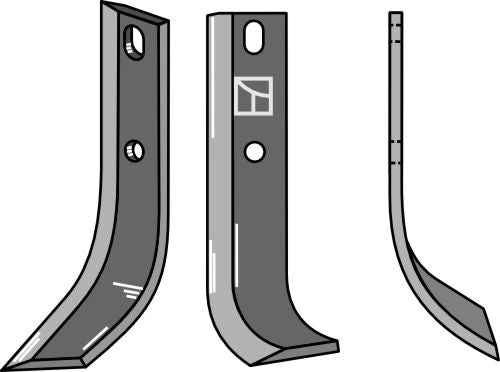 Blade 220x40mm, right