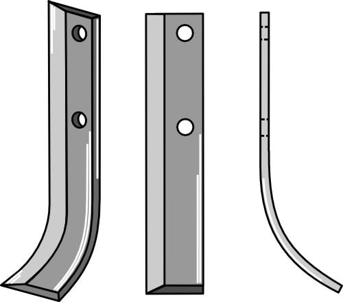 Blade 232x40mm, right