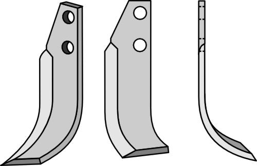 Blade 175x40mm, right