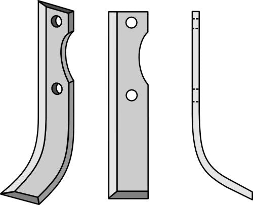 Blade 190x40mm, right