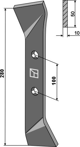 Blade 280mm