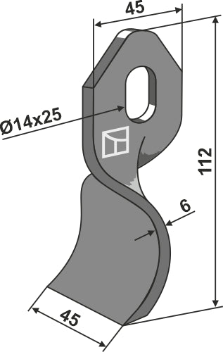 Flail 112x45mm