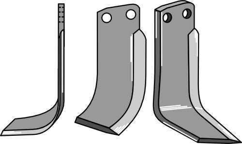 Blade 195x75mm, left