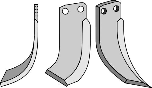 Blade 195x75mm, left