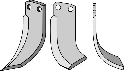 Blade 195x75mm, right