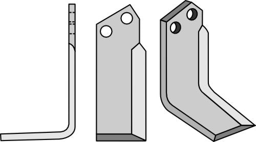 Blade 190x65mm, left