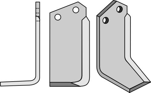 Blade 205x110mm, left