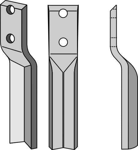Rotary tine 225x50mm