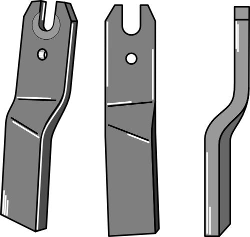 Rotary tine 220x50mm, model