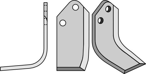 Blade 165x80mm, left