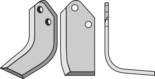Blade 165x80mm, right