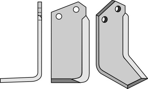 Blade 203x105mm, left