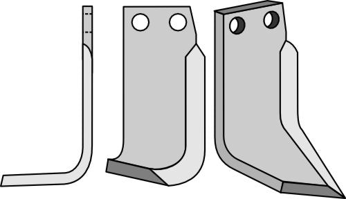 Blade 140x60mm, left