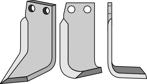 Blade 140x60mm, right