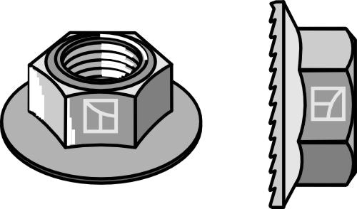 Locking nut M6x1