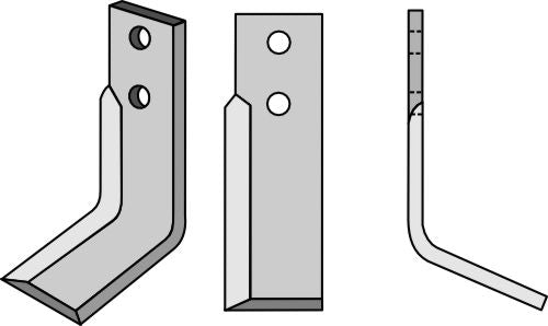 Blade 162x45mm, right