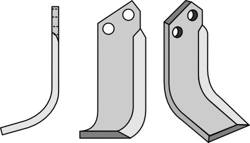 Blade 170x70mm, left