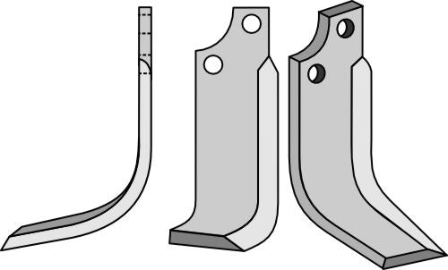 Blade 194x60mm, left