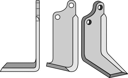 Blade 215x80mm, left