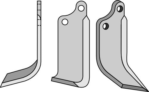 Blade 209x80mm, left