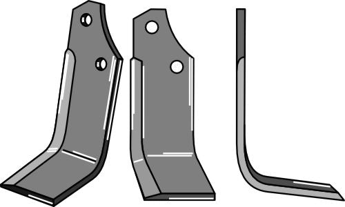 Blade 230x90mm, right