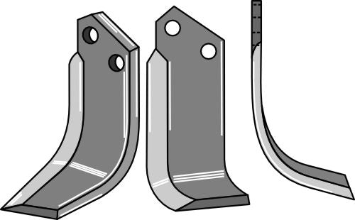Blade 220x90mm, right