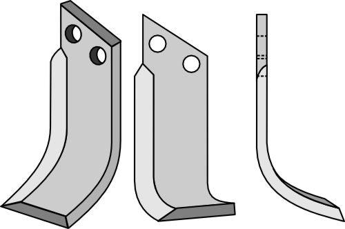 Blade 205x80mm, right