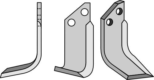 Blade 140x50mm, left