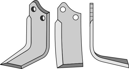 Blade 185x80mm, right