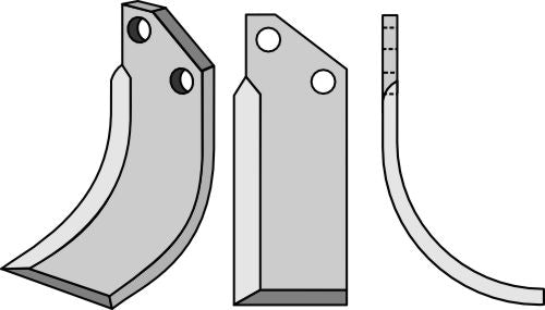 Blade 168x70mm, right