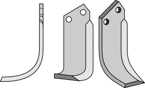 Blade 205x60mm, left