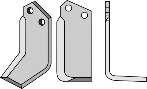 Blade 176x80mm, right