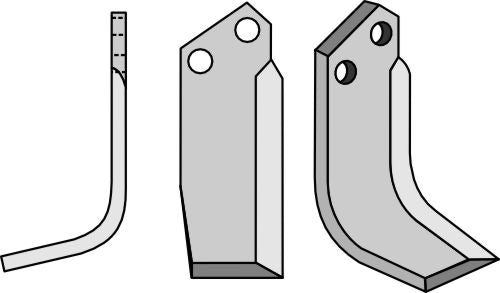 Blade 165x50mm, left