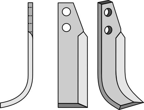 Blade 186x45mm, left