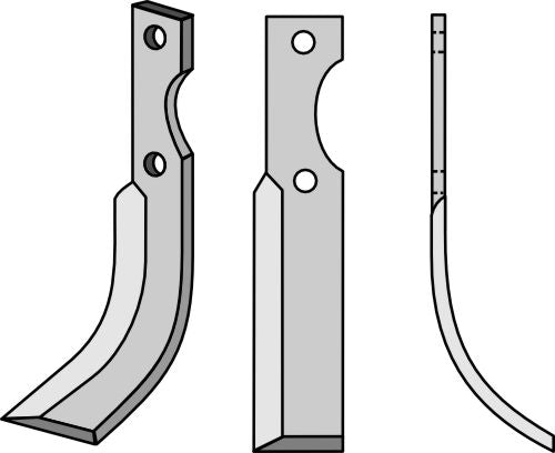 Blade 190x30mm, right