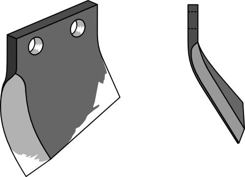 Trencher blade - left model