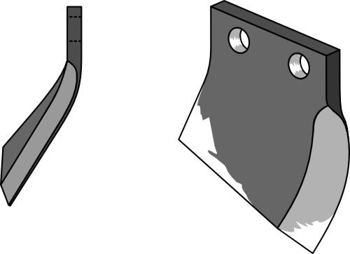 Trencher blade - right model