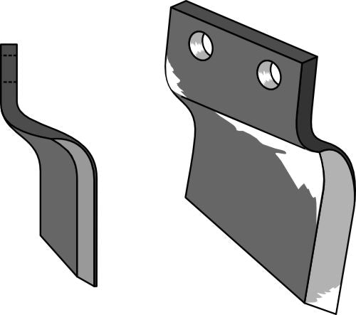 Trencher blade - right model