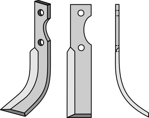 Blade 172x25mm, right