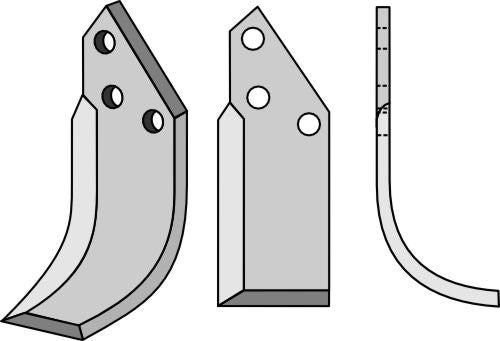 Blade 255x80mm, right