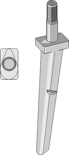 Tine for rotary harrows
