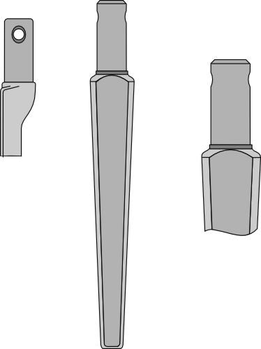 Tine for rotary harrows