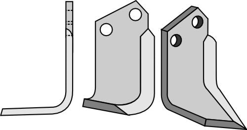 Blade 168x80mm, left