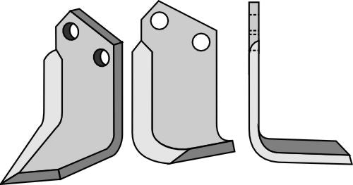 Blade 168x80mm, right